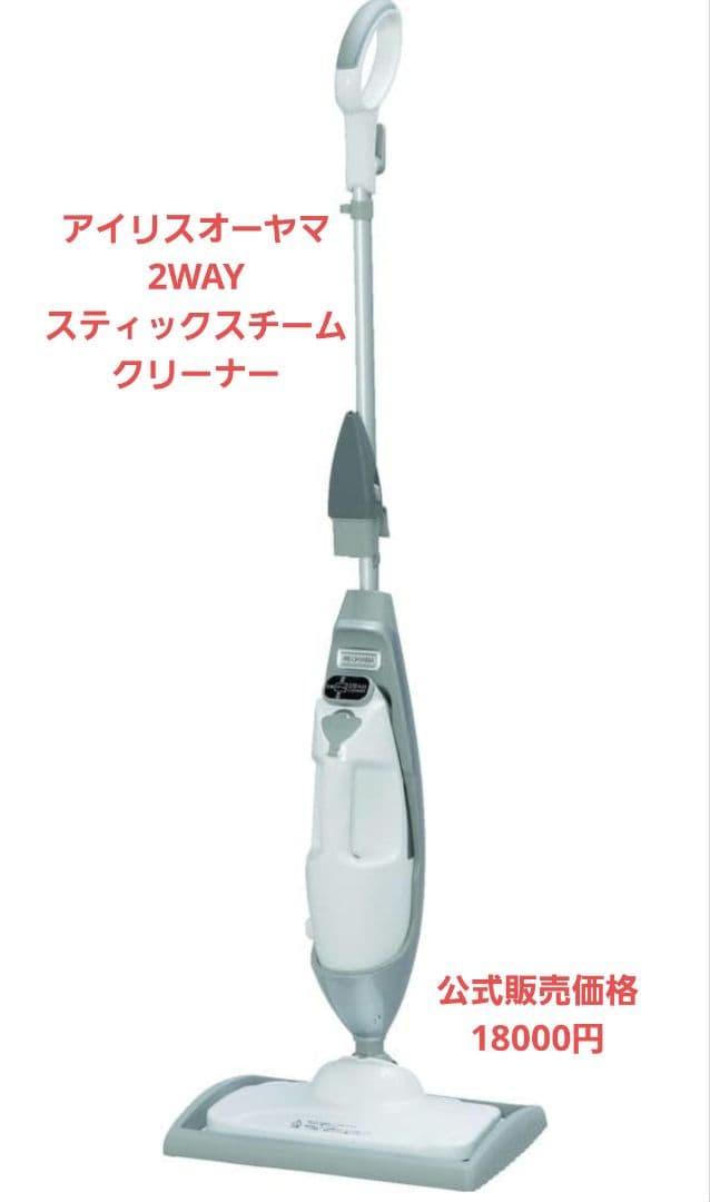 スチームクリーナー本体 2Way機能付き