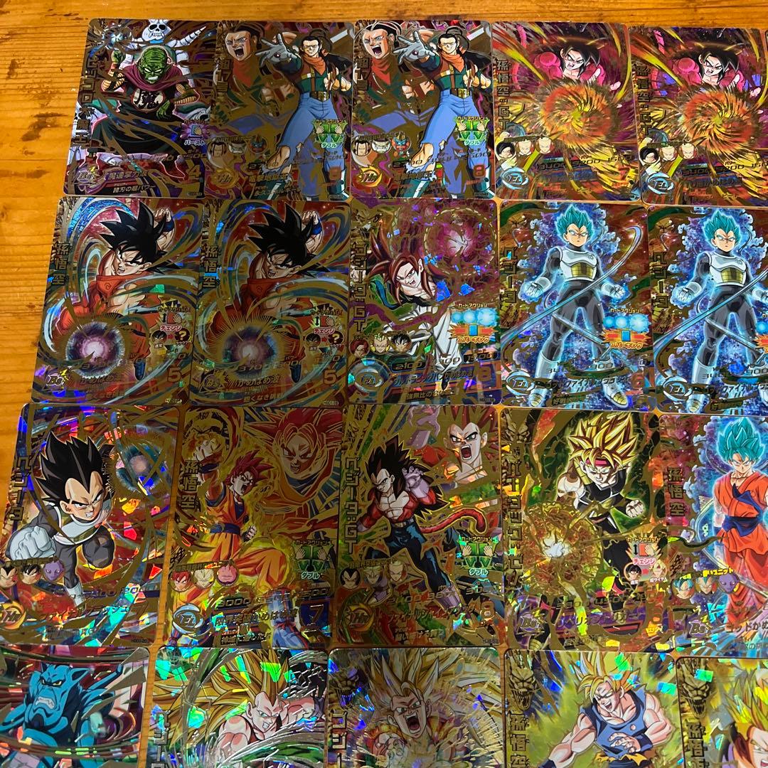 ドラゴンボールヒーローズ星4プラスシークレットまとめ売り孫悟空、ベジータ