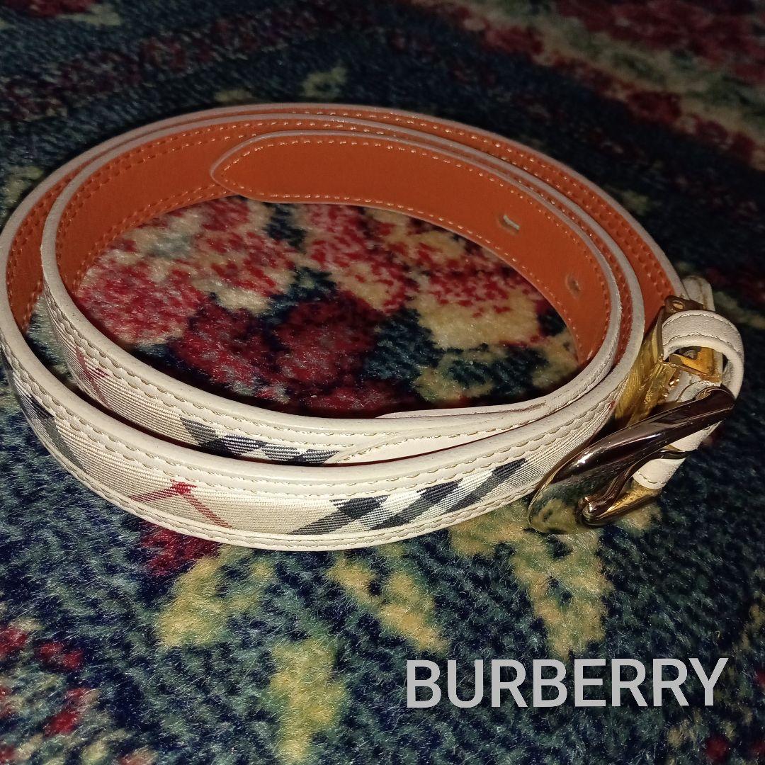 【美智】BURBERRY　ベルト