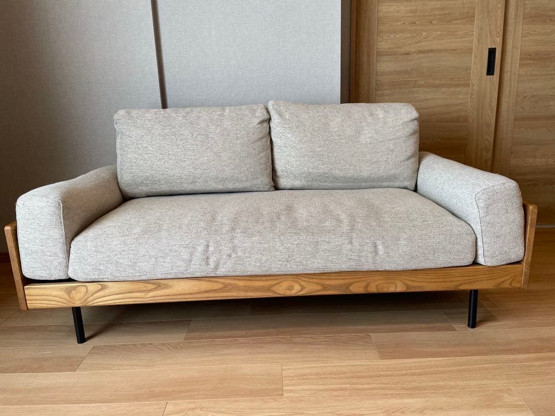 ウニコ　TREL(トレル) カバーリングソファ 2.5シーター