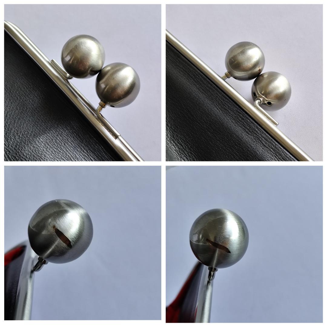 現行極美品！kawa-kawa kuchigane がま口ショルダーバッグ L