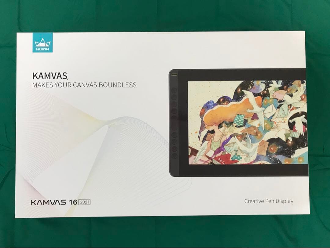 HUION KAMVAS 16 2021 液晶ペンタブレット 15.6インチ
