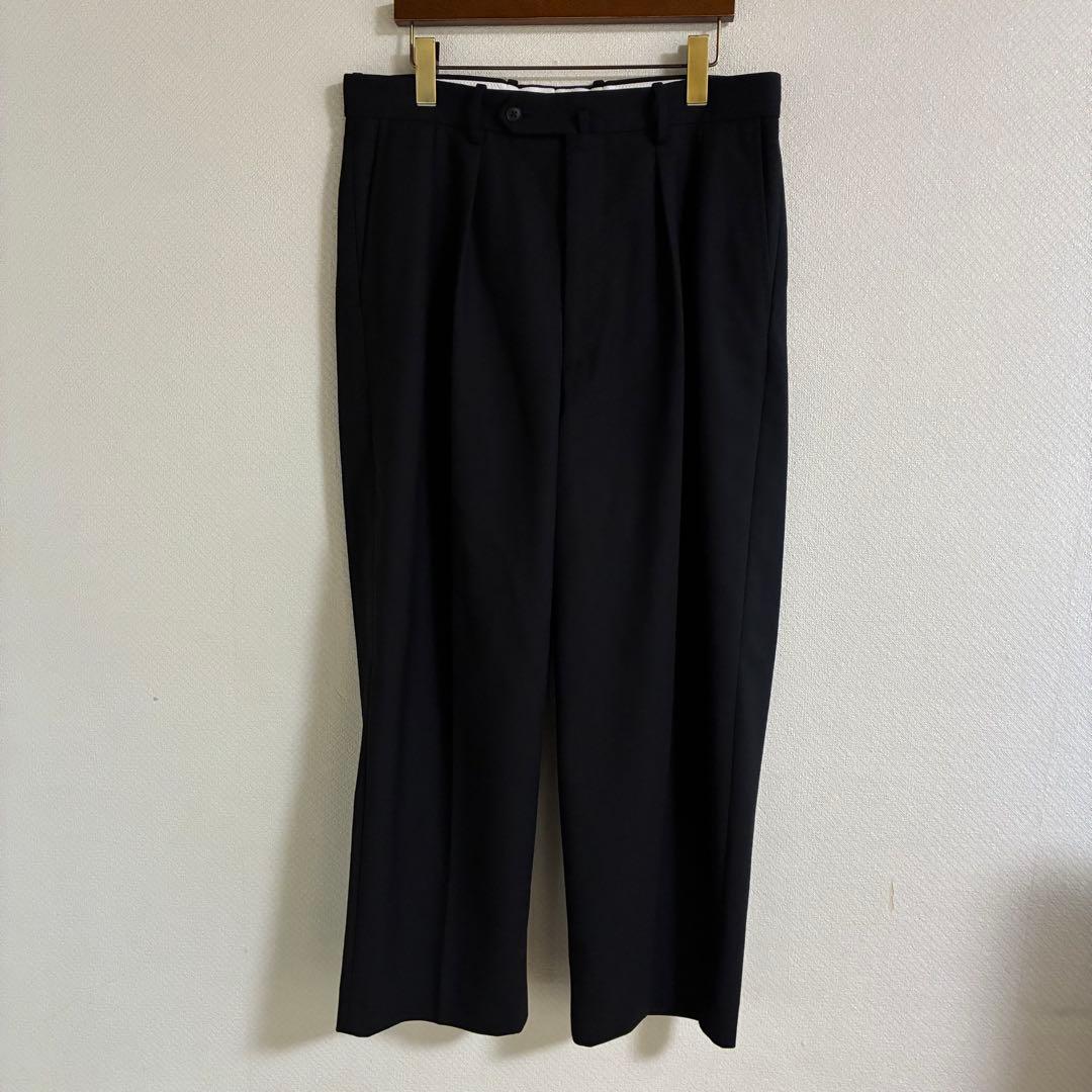 Steven Alanヴィンテージツイル インツープリーツ ドレス トラウザーズ