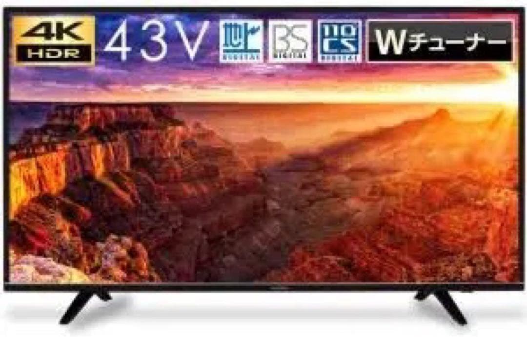 IRIS OHYAMA LT-43A620液晶テレビ [43V型 /4K対応]
