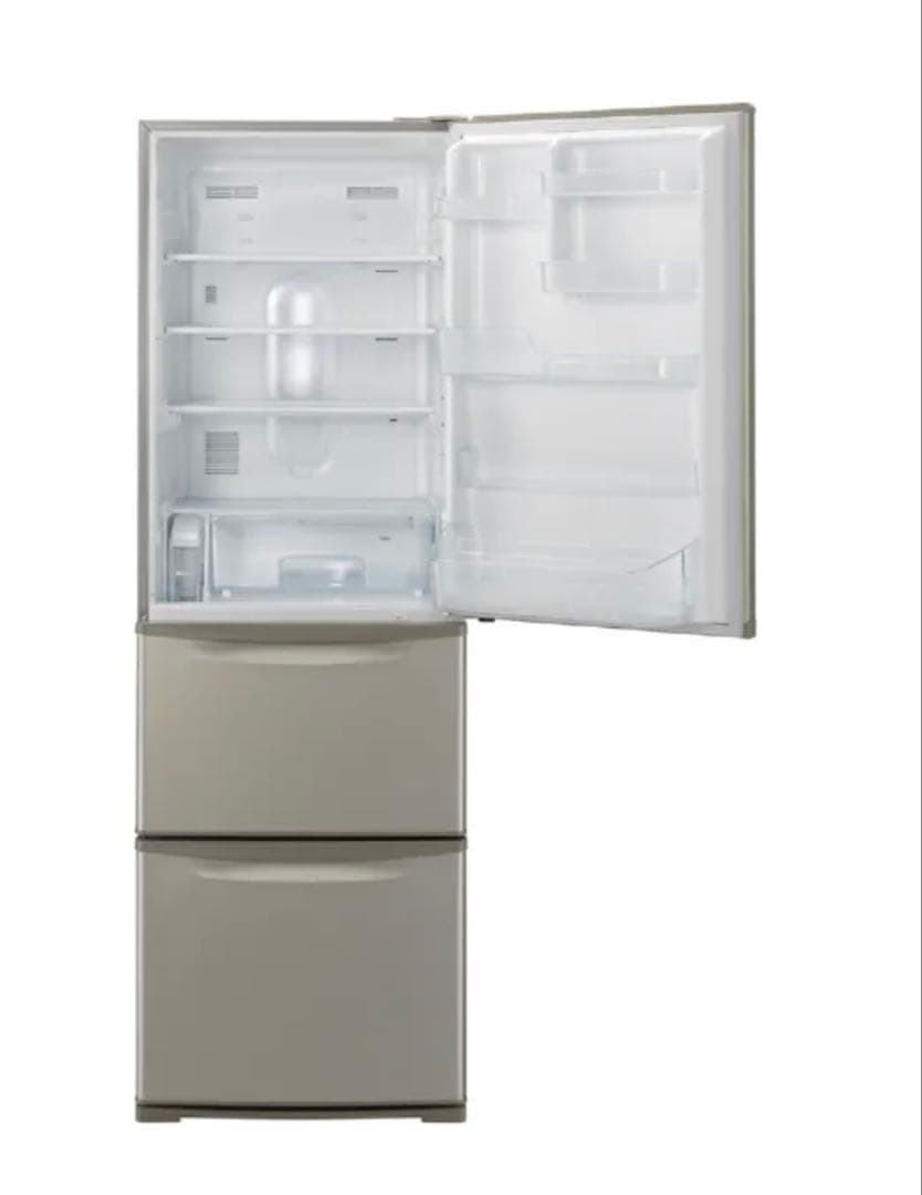 Panasonic 冷蔵庫 Nタイプ シルキーゴールド NR-C371N-N 形