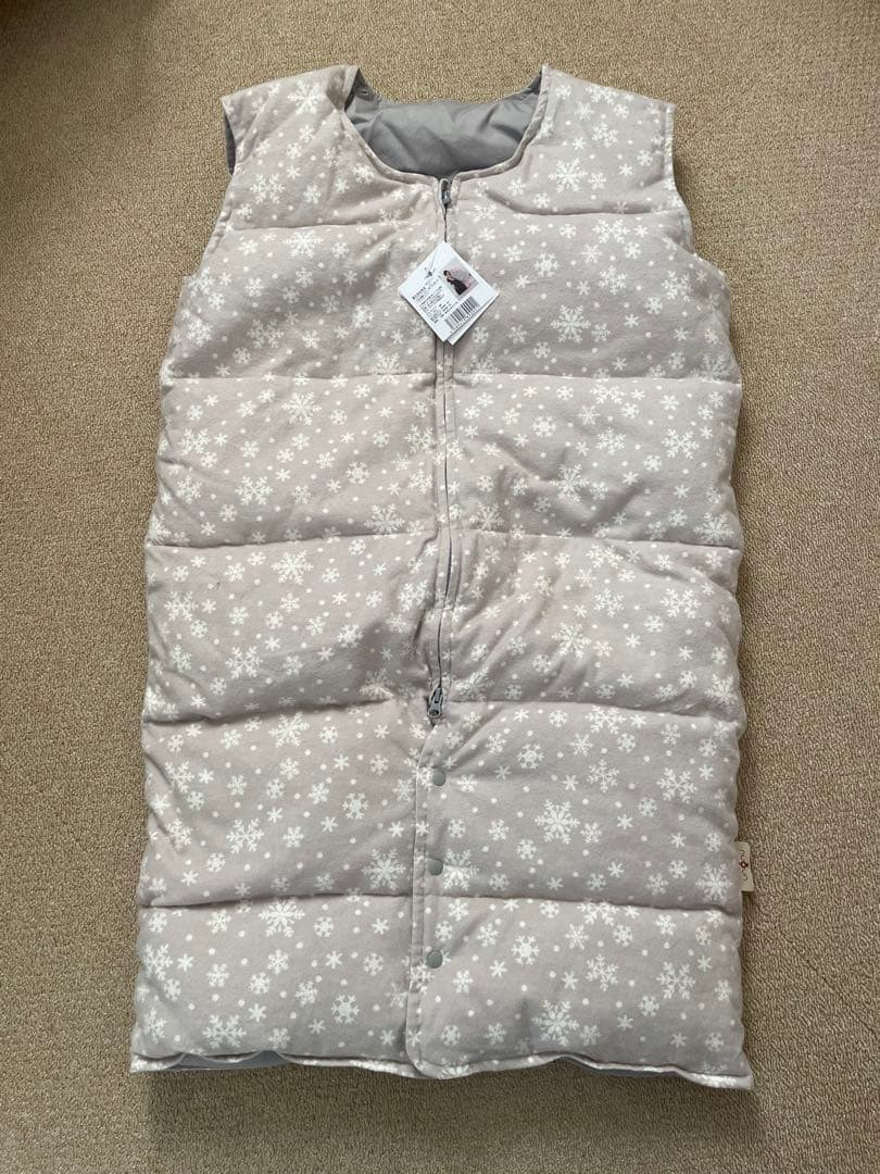 期間限定【未使用】着る羽毛布団 ダウンスリーパー ベビー おくるみ ジュニア布団