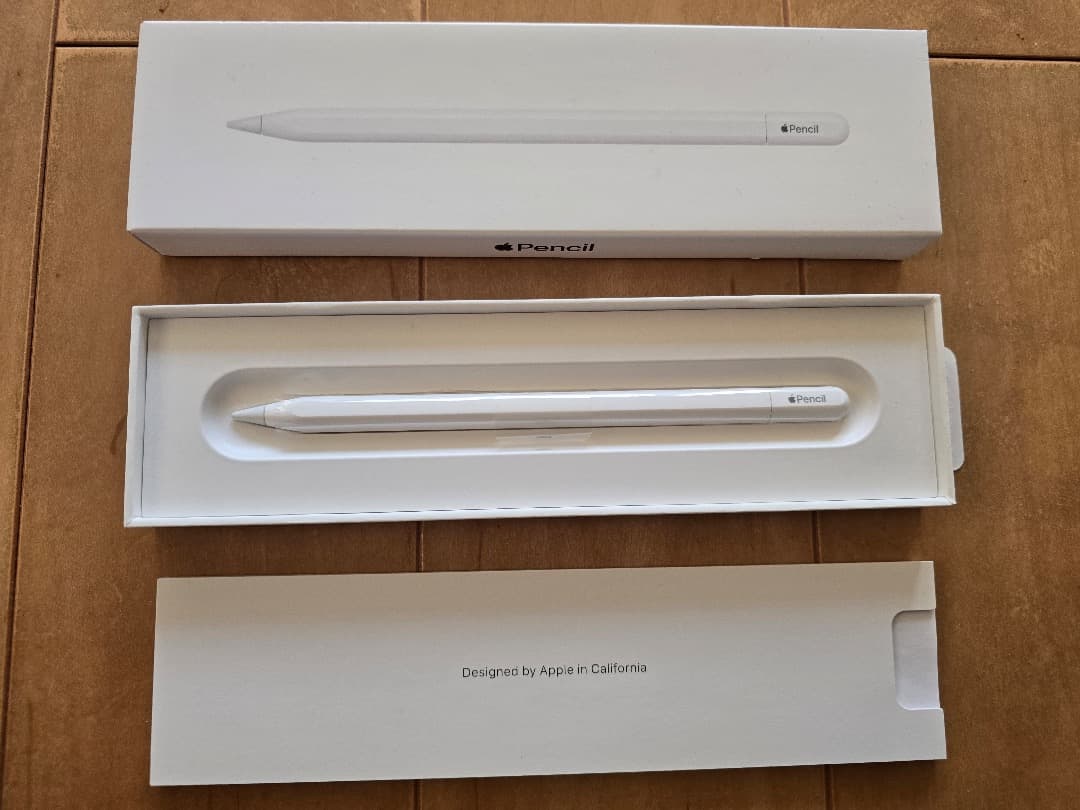 純正 Apple Pencil USB-C タイプC 型番MUWA3ZA