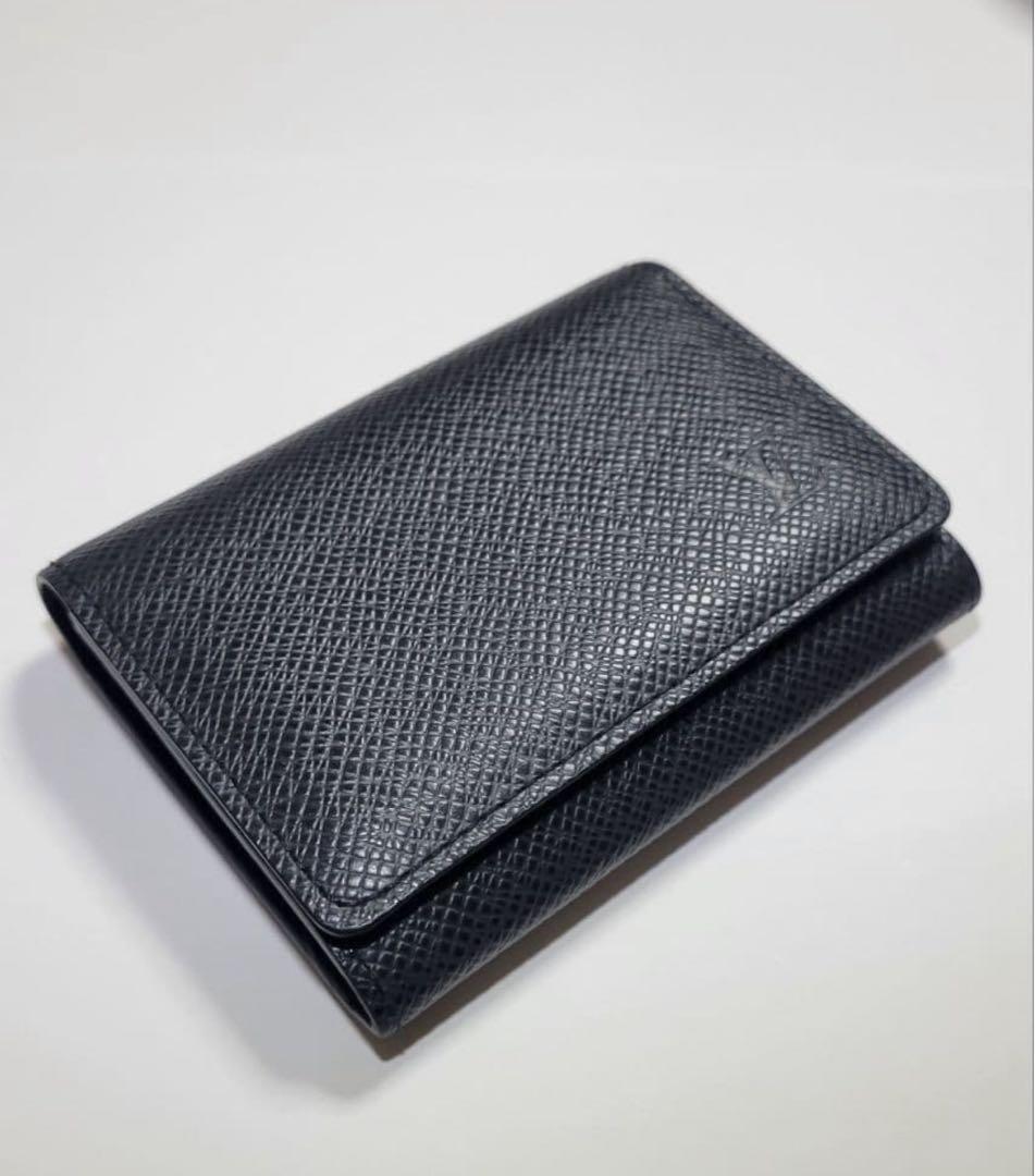 極美品LOUISVUITTON タイガ名刺入れアンヴェロップカルトドゥヴィジット