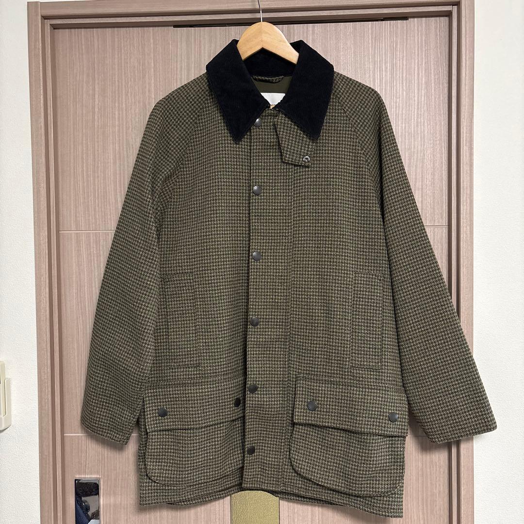 Barbour BEAUFORT チェック柄ジャケット 38