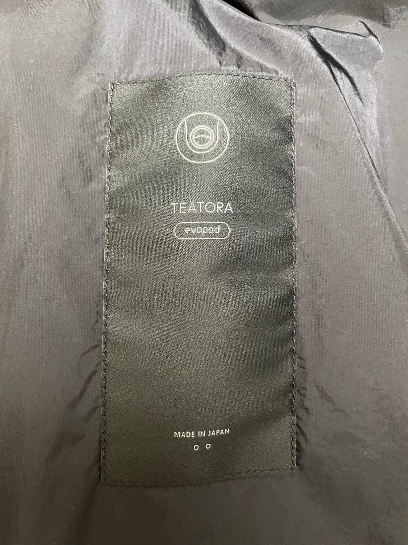 テアトラ（TEATORA）　ダウンベスト サイズ2 【室内試着のみ】