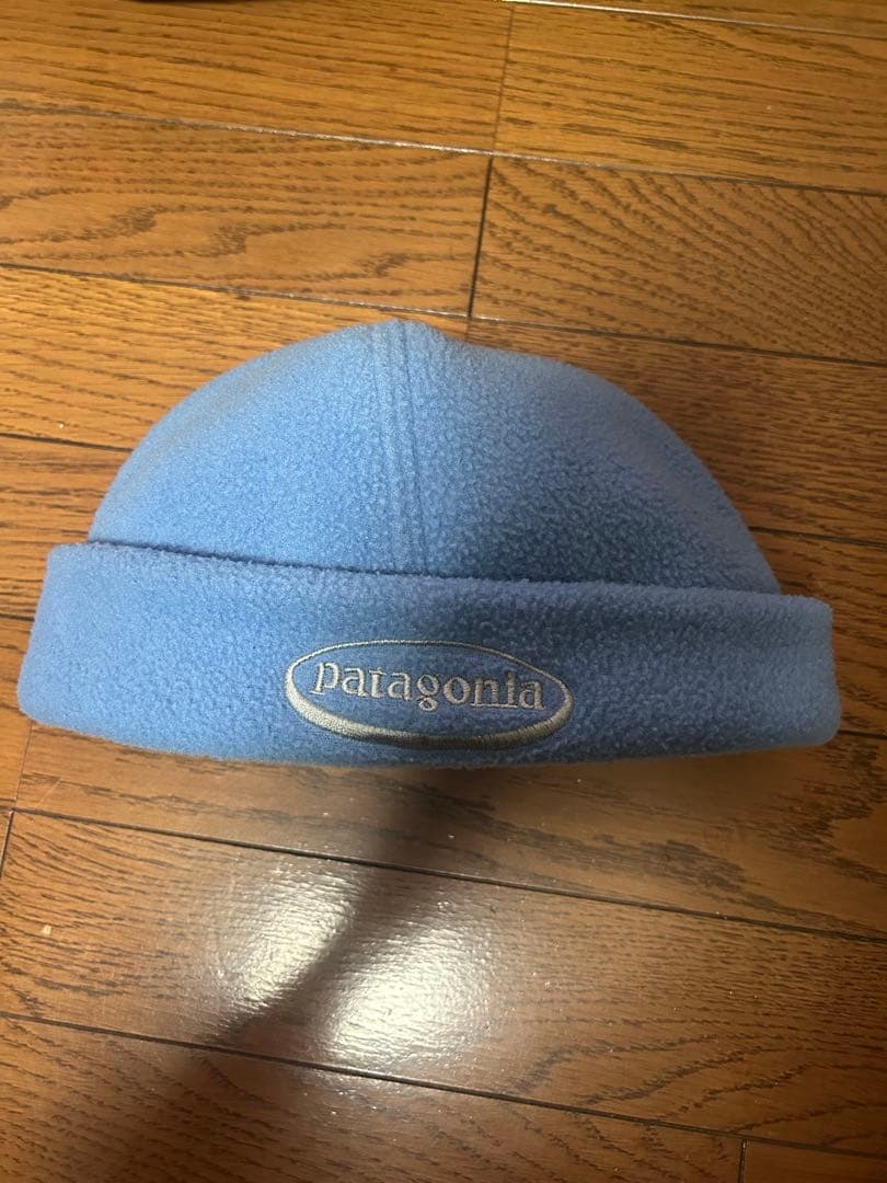 00s 2000年 USA製 パタゴニア フリースキャップ フリース　オーバル
