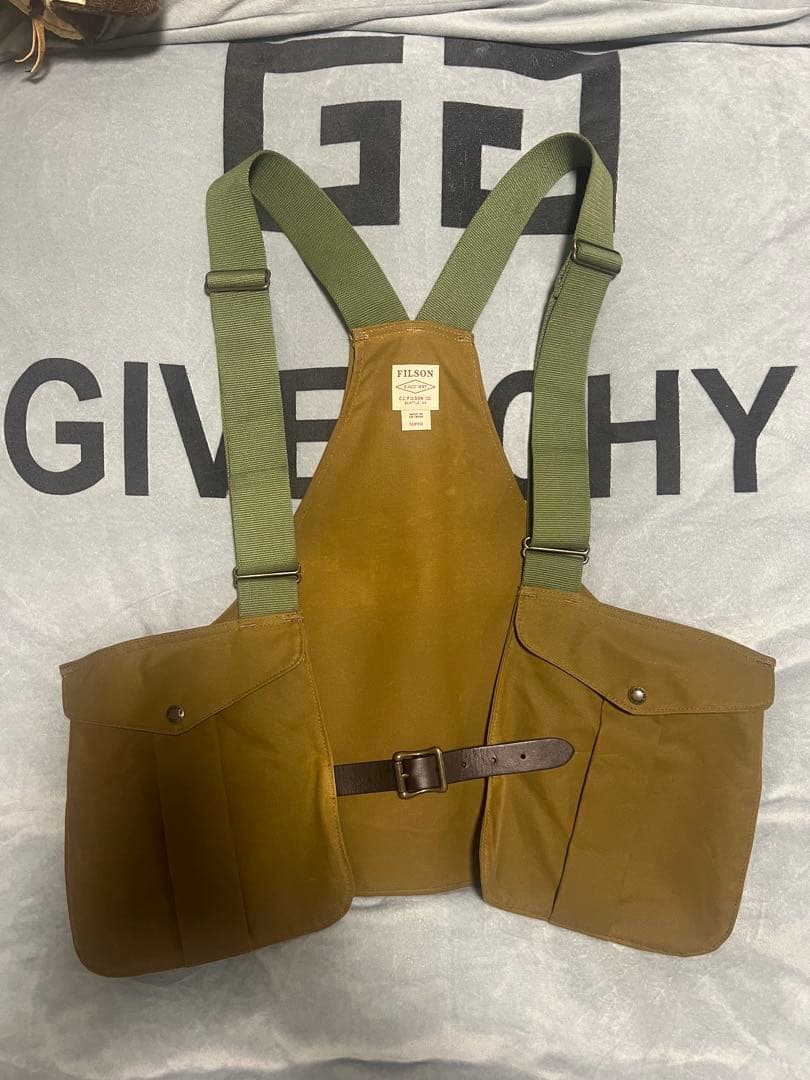 FILSON ベスト FILSON TIN CLOTH GAME BAG