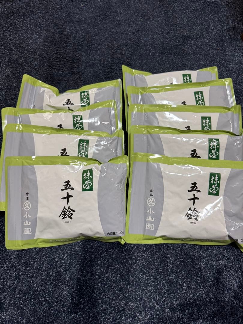 丸久小山園　抹茶　五十鈴　100g 9袋