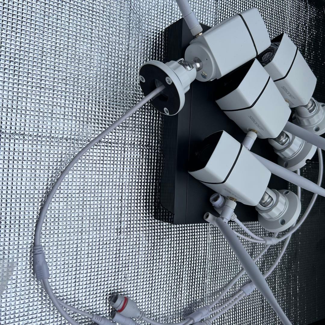 防犯カメラ 4台NVR本体セット　訳あり