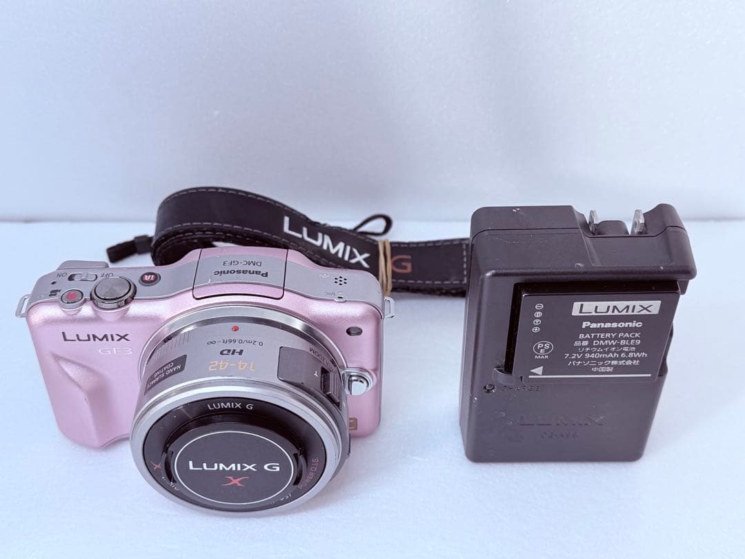 LUMIX DMC-GF3X フェアリーピンク 動作確認済 ミラーレス一眼