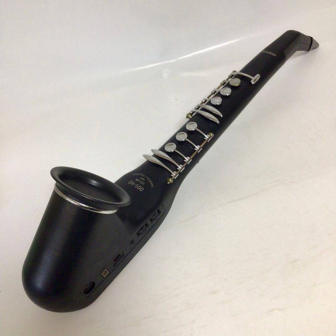 CASIO デジタルホーン　DH-500 電子管楽器 ブラック