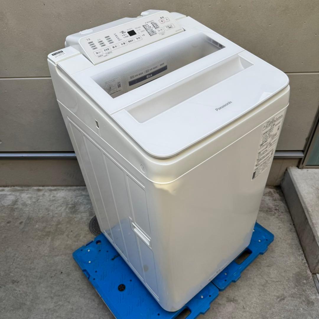 168⭐️2022年製美品★パナソニック　洗濯機　7KG 大型　インバーター