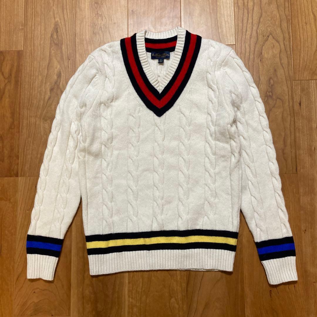 ブルックスブラザーズ　200周年　復刻　テニスセーター　クリケット　チルデン