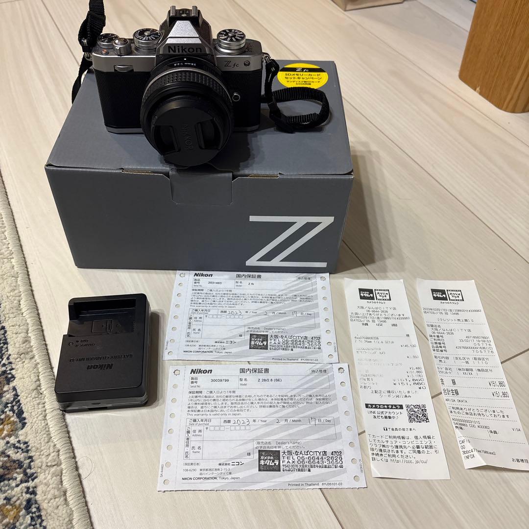 Nikon Z fc ミラーレスカメラ 本体