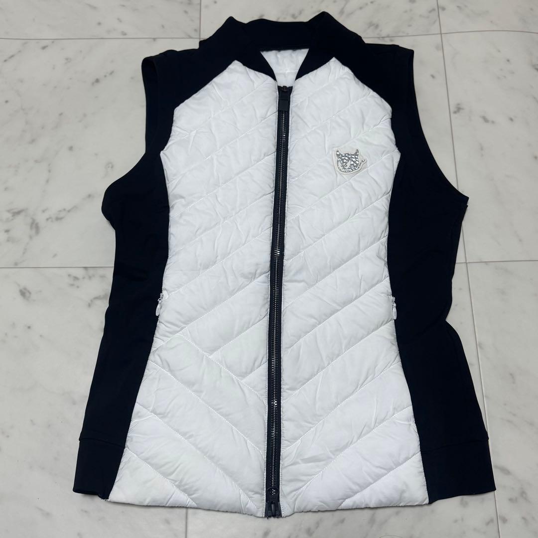 waac 中綿　ゴルフ　レディース　ベスト　サイズ2