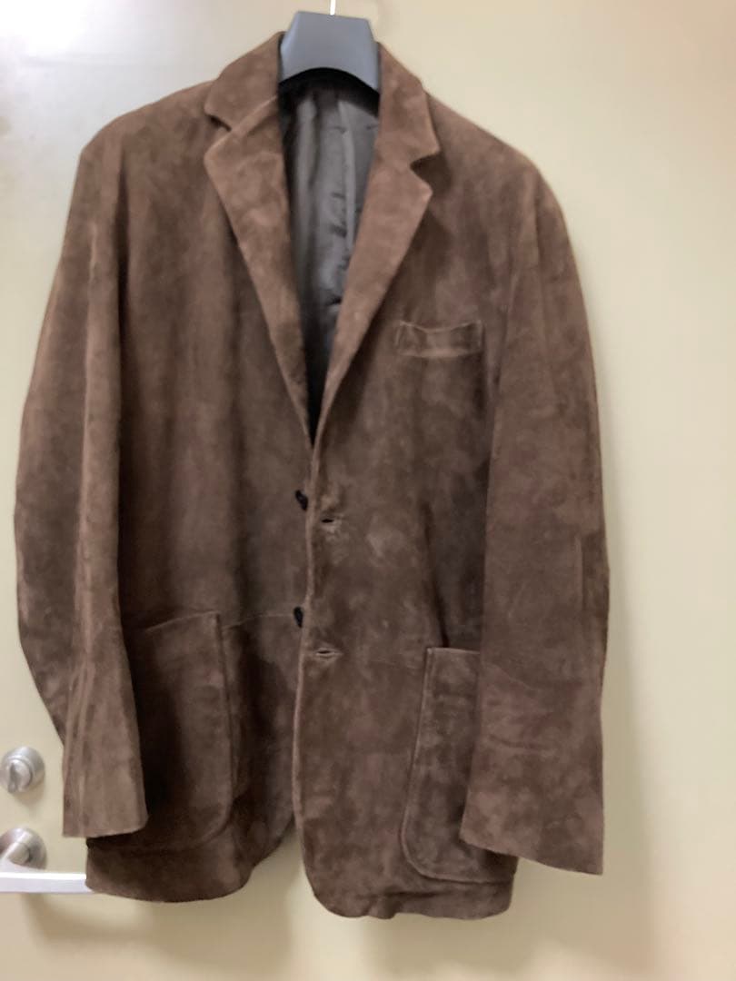 ジャケット・アウター LIDNM Goat Suede Tailored Jacket