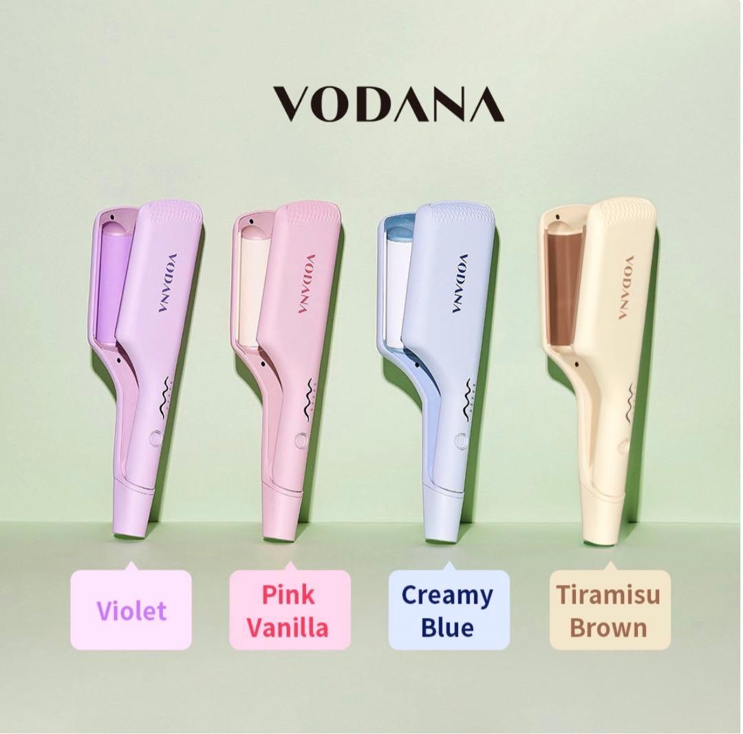 試し使用のみ【VODANA/ボダナ】 トリプルウェーブアイロン 40mm
