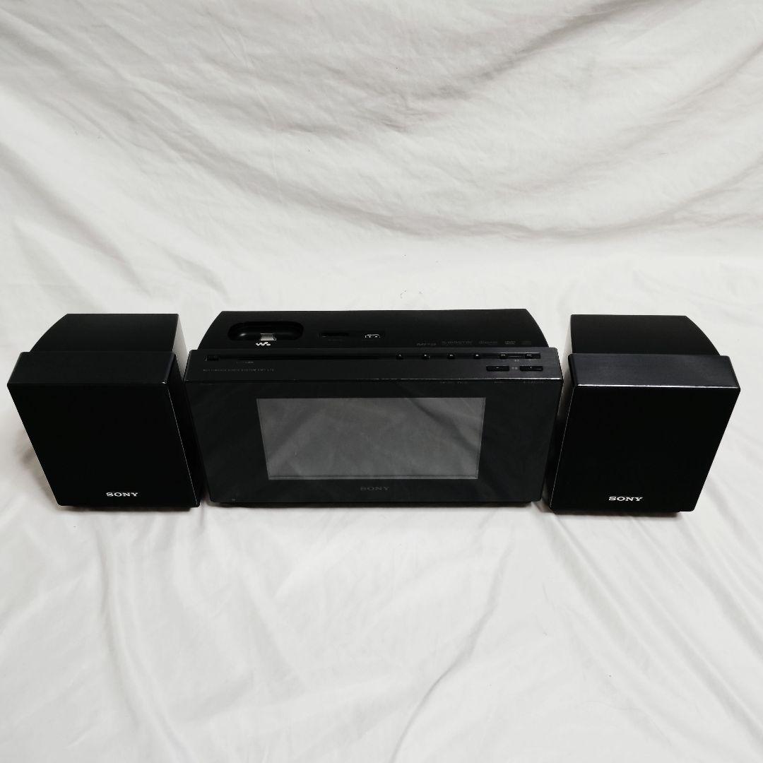 動作品 SONY CMT-L7D マルチメディアコンポ 9インチ液晶 リモコン付