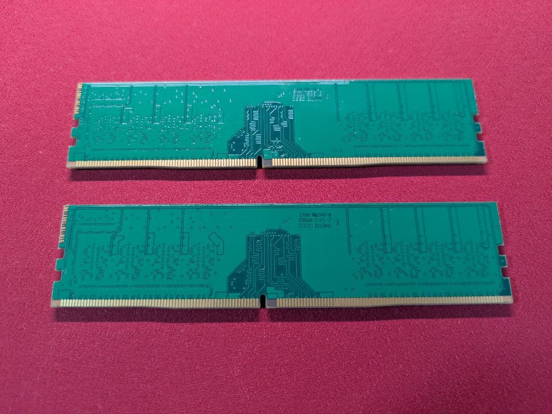 Crucial DDR4-3200 8GB ×2枚 16GB UDIMM