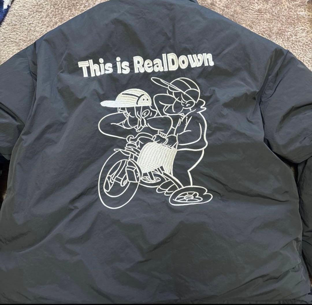 kaoyorinakami ダウン リバーシブル