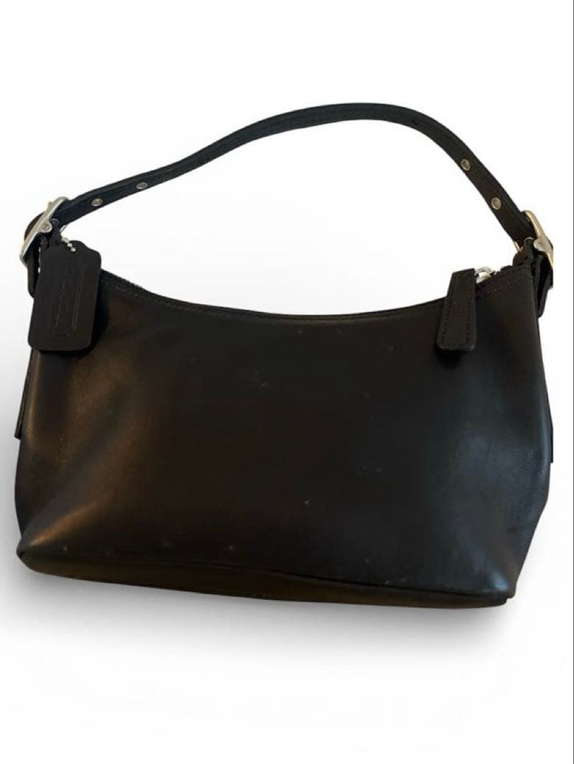 COACH コーチ ワンショルダーバッグ 黒 レザー 本革 ブラック