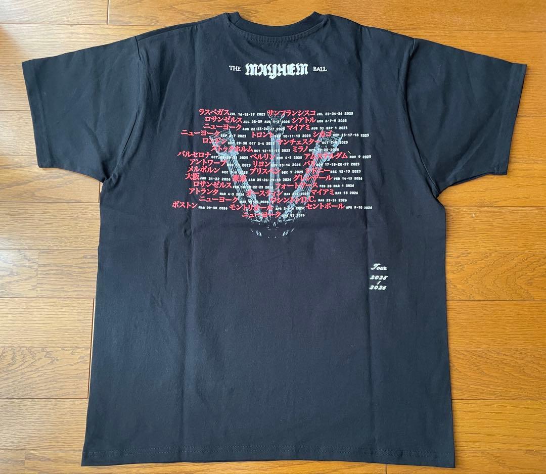 ★新品・未使用★レディーガガ　踊るか　死ぬか　ツアーTシャツ　M