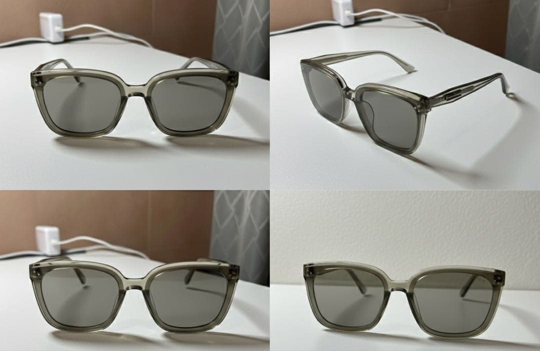 【正規品】GENTLE MONSTER サングラス Palette クリアグレー