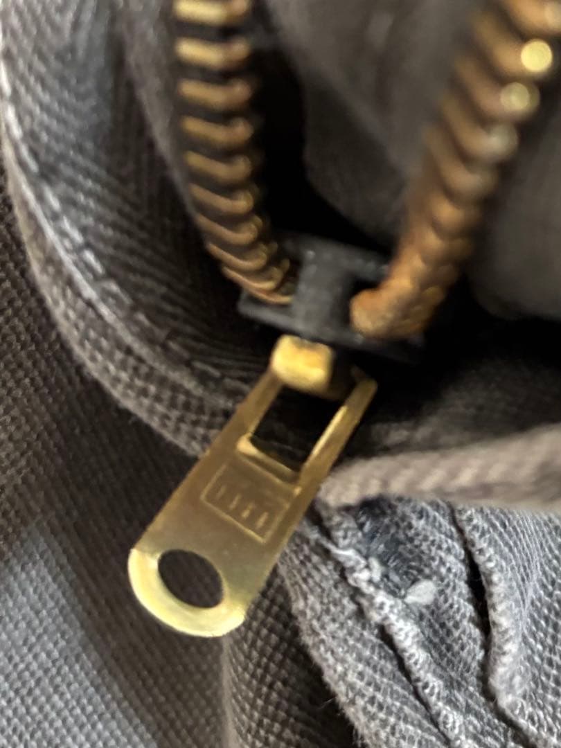 う*ぱ様 キミノリモリシタ　グレー 厚手綿カーゴパンツ ダメージ加工　kimin