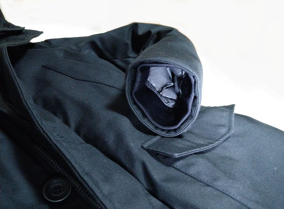 HERNO ヘルノ SUB-ZERO フーデッドダウンコート 44 ブラック