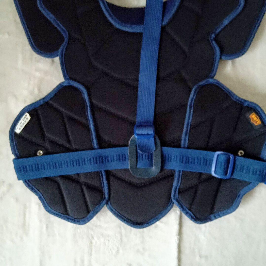 ゼット 野球 軟式用 キャッチャープロテクター&レガース レガーツ ネイビー