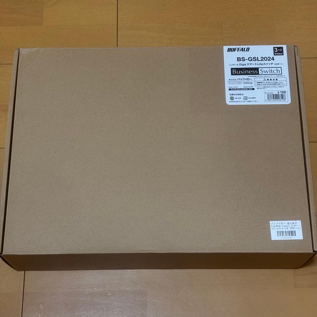 BUFFALO BS-GSL2024 GigaスマートLiteスイッチ24ポート