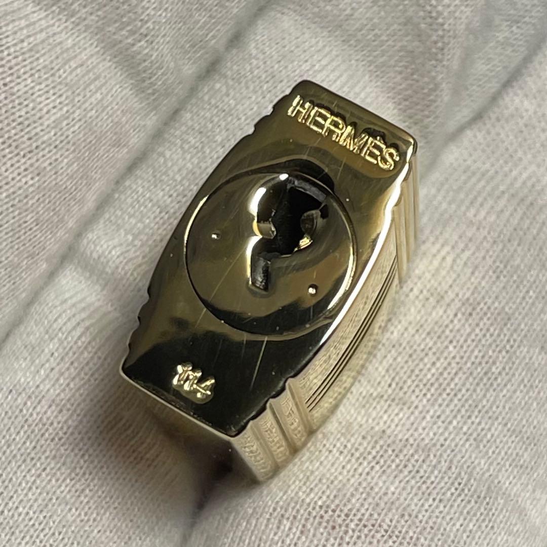 【美品】エルメス K24ゴールドメッキ パドロック カデナ リペア品 114番2