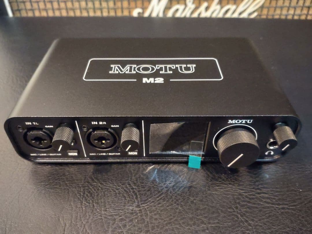 ほぼ未使用 MOTU M2 オーディオインターフェイス