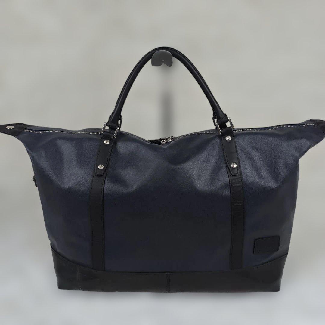 ✨極美品✨ SEAL 森野帆布 コラボ ボストンバッグ 2way タイヤ 紺黒