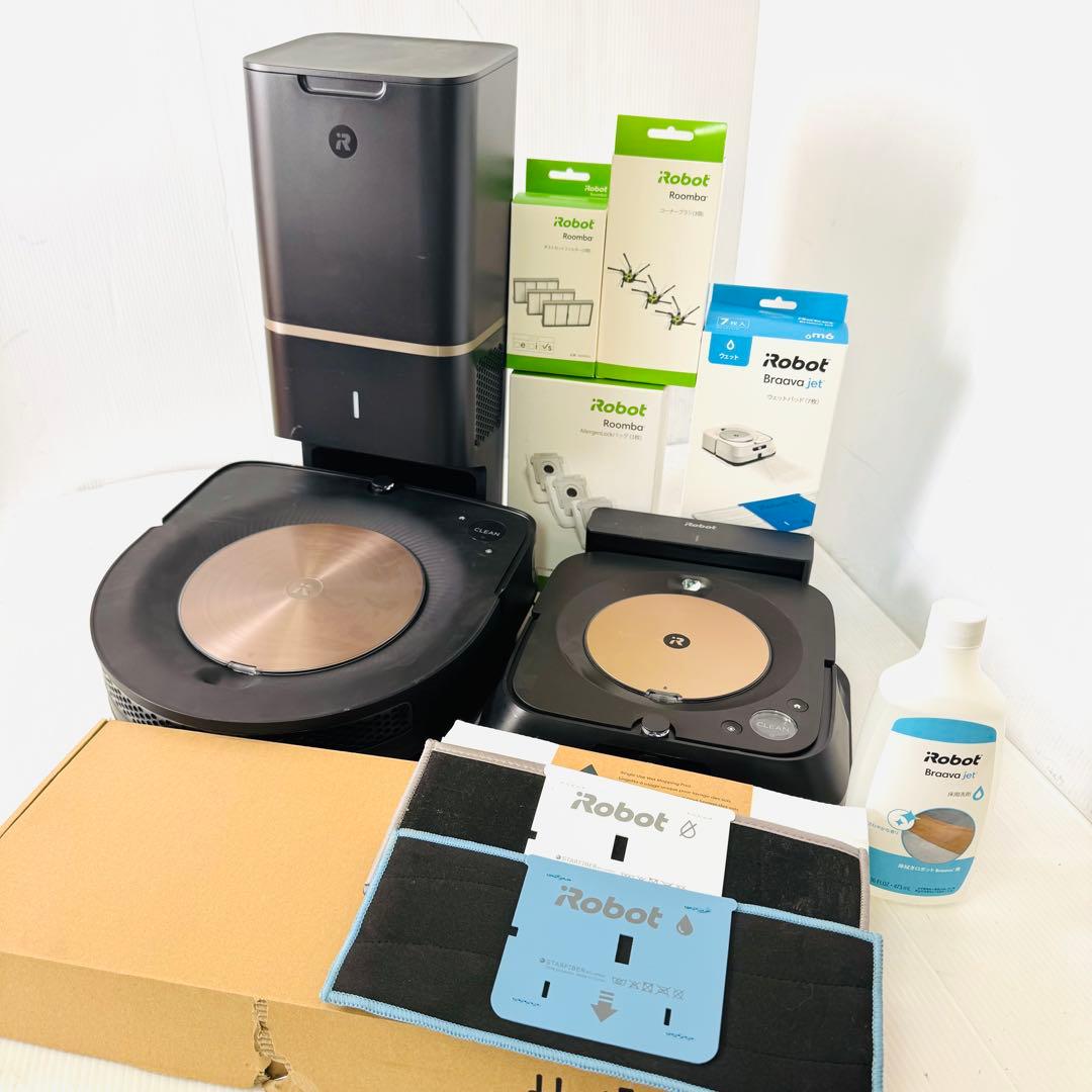 【新品未使用品】ルンバs9+＆ブラーバジェットm6セット　公式サイト限定商品
