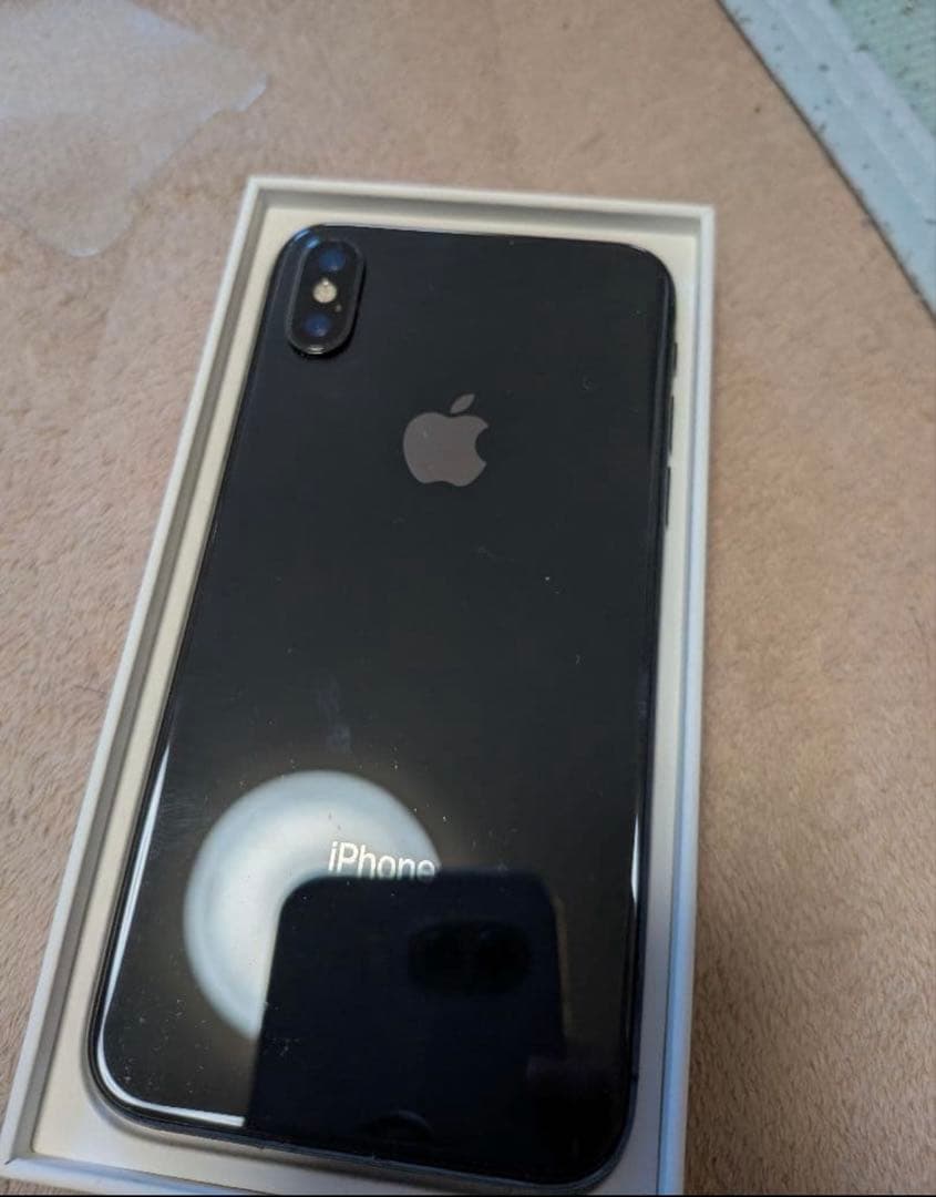 Apple iPhone X ブラック 本体(64G)