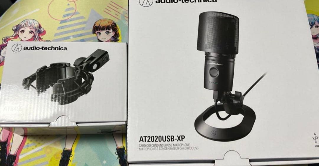 【美品】オーディオテクニカ　AT2020USB-XP & AT8455