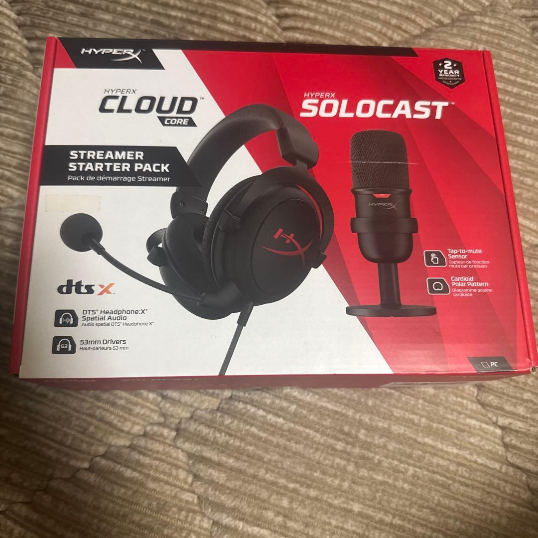 HyperX Cloud Core ストリーマースターターパック