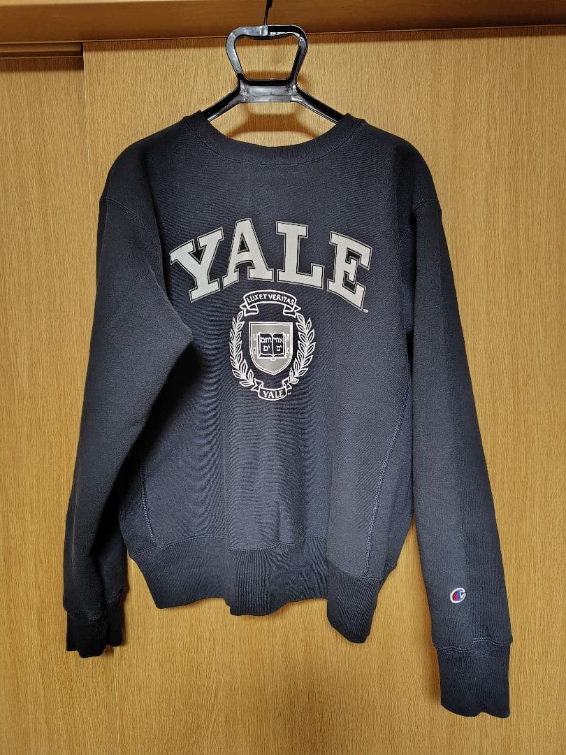 美品！　赤タグ Championリバースウィーブ ネイビースウェット　XL