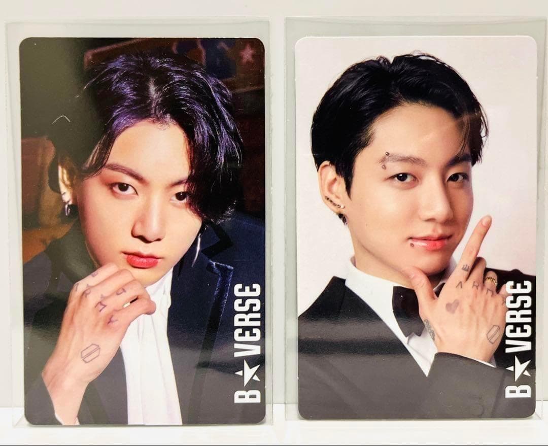 ジョングク JUNG KOOK トレカ2種セット BTS B★VERSE