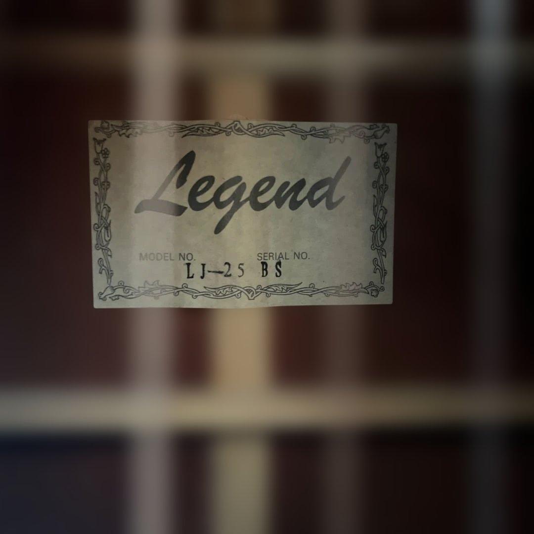 Legend アコースティックギター サンバースト ハードケース付き