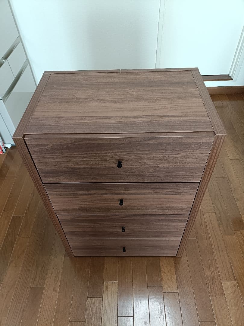 横幅可変式4段チェスト