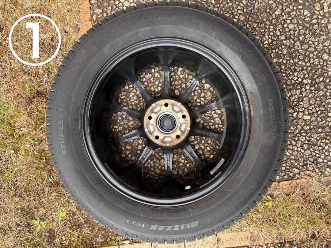 ブリヂストン VRX3 205/60r16 スタッドレス タイヤ ホイール