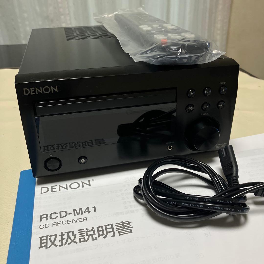 DENON CDレシーバー RCD-M41K 整備動作品 2020年製