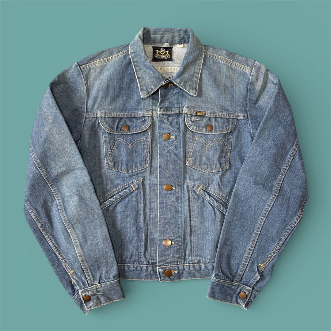 マーベリック 70s USA製 124MJ型 デニムジャケット 左綾 ジージャン